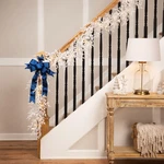 Northlight Pre-lit Flocked Twig Artificial Christmas Garland 9' X 14" Led. Fixed Price $117.49.