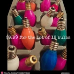 18 Christmas C9 1/4-7W Indoor Outdoor Light Bulbs Cool Burning Vtg Nos Retro Mcm. Fixed Price $9.99.