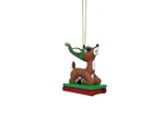 Department 56 Rudolph The Red-nosed Reindeer Riding Sled Hanging Ornament, .... Fixed Price $29.00.