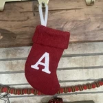 Letter Wondershop Monogram Mini Christmas Stocking Initial Red Knit Target. Fixed Price $14.95.