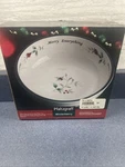 Pfaltzgraff Winterberry Merry Everything Candy Bowl 5068734 Nib!. Fixed Price $27.00.