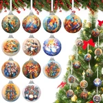 Giegxin 12 Pcs Twelve Days Of Christmas Ornament Set Vintage Colorful. Fixed Price $22.35.