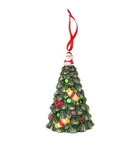 Spode Christmas Tree Multicolor Led 3.5" Ornament Holiday Hanging Decoration. Fixed Price $21.99.