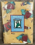 Debbie Mum Holiday Magic Of Santa Flannel Backed Oblong Vinyl Tablecloth Sealed. Fixed Price $18.00.