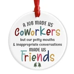 Choang Ceramic Christmas Ornament Coworker Gift Office Xmas Tree Decor. Fixed Price $11.18.