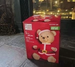 Home Accents Holiday 5.5 Ft Led Teddy Bear Santa Suit Christmas Inflatable New. Fixed Price $35.00.