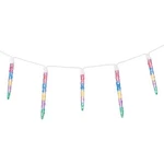 Holiday Living 7 Ct Led 9 Ft Changing Multcolor Christmas Icicle Lights. Fixed Price $22.99.