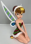 Walt Disney Britto Christmas Seasonal Tinkerbell Figurine 4027896 With Box. Fixed Price $87.23.