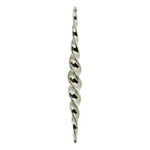 Vickerman 14.6" Spiral Icicle Christmas Ornament In Wrought Iron Gray (set Of 2). Fixed Price $29.65.