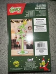 Dr. Seuss Grinch Glass Christmas Tree With 12 Ornaments, Ruz New Box. Fixed Price $68.00.