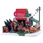 Lemax 2018 Garland Grove Tree Lot General Products #83354 Hot Cocoa Lamp Post. Fixed Price $81.66.