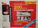 Vintage Joybrite 200 Mini Multi Color Christmas Lights Indoor/outdoor - Tested. Fixed Price $50.00.