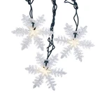 Kurt Adler Ul 10-LIGHT Snowflake Party Set, White. Fixed Price $31.82.