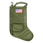 Osage River Tactical Christmas Stocking Handle, Usa Patch Molle Webbing Od Green. Fixed Price $10.99.
