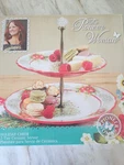 The Pioneer Woman Christmas 2-TIER Ceramic Server Holiday Cheer New. Fixed Price $29.95.