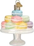 Fancy Macarons Glass Blown Ornament For Christmas Tree, Handcrafted Holiday Deco. Fixed Price $34.99.