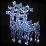 Reindeer Christmas Decoration Leds Pre-lit Lighting Acrylic Vidaxl. Fixed Price $281.99.