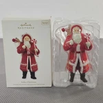 2011 Hallmark Keepsake Father Christmas Ornament 8TH In Series Euc Read. Fixed Price $22.95.
