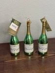 Old World Christmas - Champagne Bottle Ornament 32440 Lot Of New Blown Glass. Fixed Price $54.99.