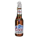 Old World Christmas Holiday Coors Light Bottle Glass Ornament Free Box 4.5 Inch. Fixed Price $18.98.