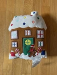 New 2023 Wondershop Gingerbread House Reversible Pillow Target 17X14 Fast Ship. Fixed Price $23.95.