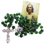 Westmon Works Jude Rosary Glass Bead Catholic Gift Set With Patron Saint H.... Fixed Price $20.75.