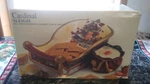 Cardinal Sleigh 2 Pc Christmas Hand Painted Ceramic Chip & Dip Set Free Shipping. Fixed Price $89.99.