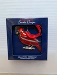 Regent Square Studio Design Red Cardinal Bird Enamel Christmas Holiday Ornament. Fixed Price $10.32.