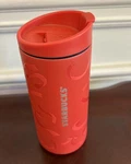 Starbucks Holiday Christmas 2025 Red Ribbon Bows Small 12 Oz Tumbler Hot Cold. Fixed Price $35.00.