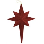Christmas Central 20" Burgundy Glitter Bethlehem Star Ornament. Fixed Price $37.79.