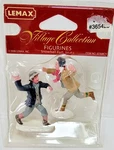 Lemax Christmas Village Accessories Figurines "snowball Fun" 62308CV. Fixed Price $13.47.