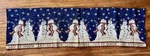 Snowman Christmas Table Runner 52X15 Let It Winter Holiday Decor. Fixed Price $18.00.