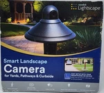 Novolink Lightscape Smart Landscape Path With Camera, 1080P, Black. Fixed Price $70.00.