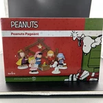Department 56 Peanuts 2011 Charlie Brown Christmas Pageant Nativity Set 8. Fixed Price $38.88.