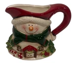 Tii - Dol Victorian Snowman (16 Oz) Porcelain Coffee Creamer, Pitcher, Gravy Etc. Fixed Price $9.99.