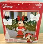 Christmas Disney 3.5 Ft Minnie Mouse Stocking W/season Magic Inflatable. Fixed Price $39.99.
