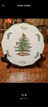 Spode Christmas Tree Tray Cheese/dessert Plate S3324-A12. Fixed Price $22.00.