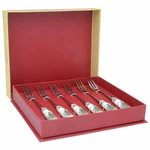 Spode Christmas Tree Pastry Fork (set Of Six). Fixed Price $29.99.