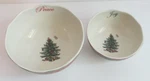 Spode Vintage Christmas Tree Lot Set Of Peace Joy Bowls S3324-A15 Scalloped. Fixed Price $16.97.