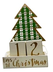 Advent Countdown Calendar Christmas Tree Primitives Kathy Lancaster Pa Perpetual. Fixed Price $13.94.