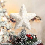 Soulchen Pearl Christmas Star Tree Toppers 8 Xmas Inches, Foam, White. Fixed Price $28.88.