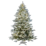 Vickerman 90X60" Kiana 3MM Lights Artificial Christmas Tree In Flocked White. Fixed Price $937.83.