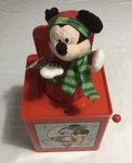 Mickey Mouse Christmas Jack In The Box - Musical Toy, Gemmy 2019 Used. Fixed Price $17.36.