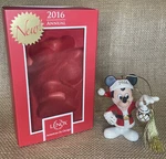 Lenox Disney 2016 Annual Decorate The Season Mickey Mouse Christmas Ornament. Fixed Price $63.90.