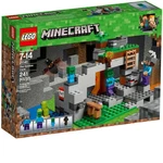 Minecraft: The Zombie Cave - 241 Piece Building Kit Lego, #21141. Fixed Price $79.97.