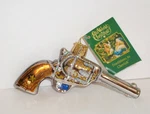 2018 Western Revolver Old World Christmas -blown Glass Ornament New W/tag. Fixed Price $15.99.