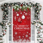 Retro Christmas Door Decorations Cover Front. Fixed Price $14.11.