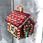 Old World Christmas, Owc, "gingerbread House" Glass Ornament #20013 Holiday. Fixed Price $18.49.