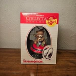 Vintage Noma Ornamotion 1989TEDDY Bear Christmas Rotating Ornament Box # 2321. Fixed Price $11.99.