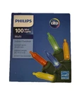 Philips Led 100 Multi Color, Mini Lights On Green Wire. String Christmas New. Fixed Price $12.99.
